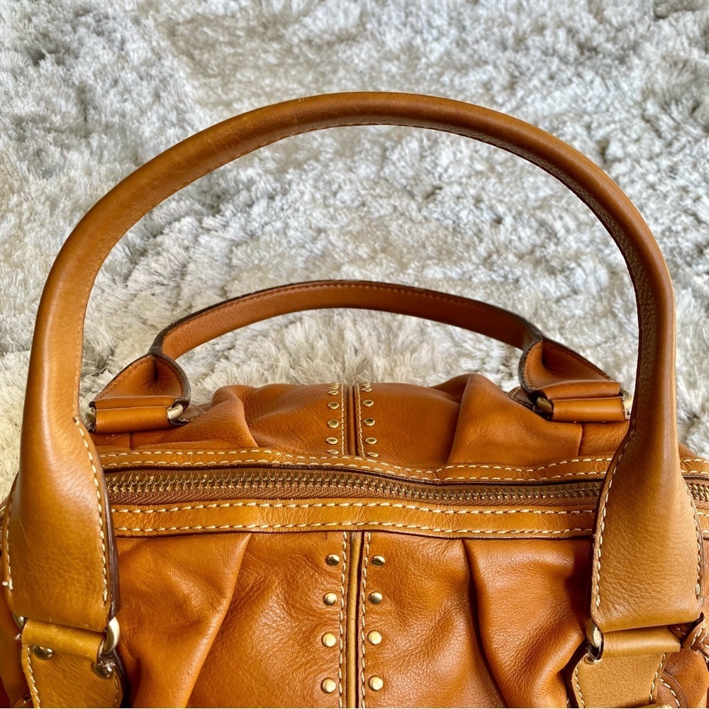 Michael Kors NWOT Leather Studded Handbag - Picture 5 of 10